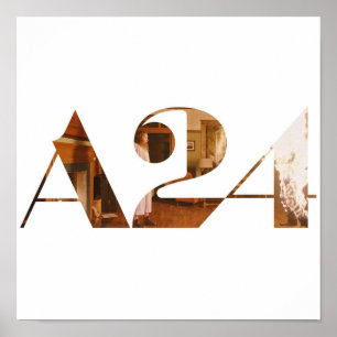 Affiche Héréditaire par logo A24