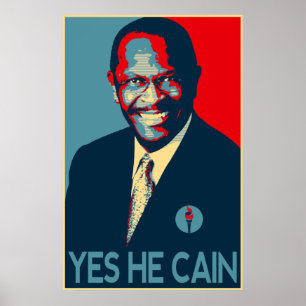 Affiche Herman Cain 2012