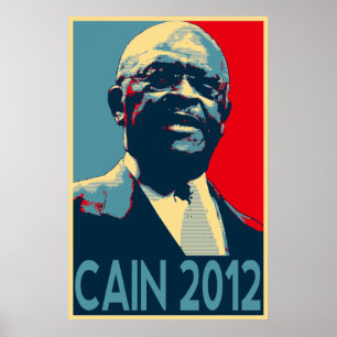 Affiche Herman Cain 2012