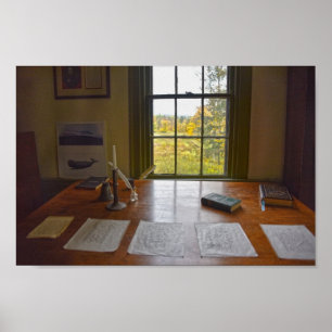 Affiche Herman Melville's Window, Massachusetts