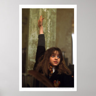 Affiche Hermione lève la main