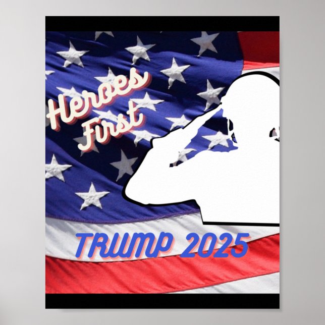 Affiche Heroes First Dt 2025 [soldat] (Devant)
