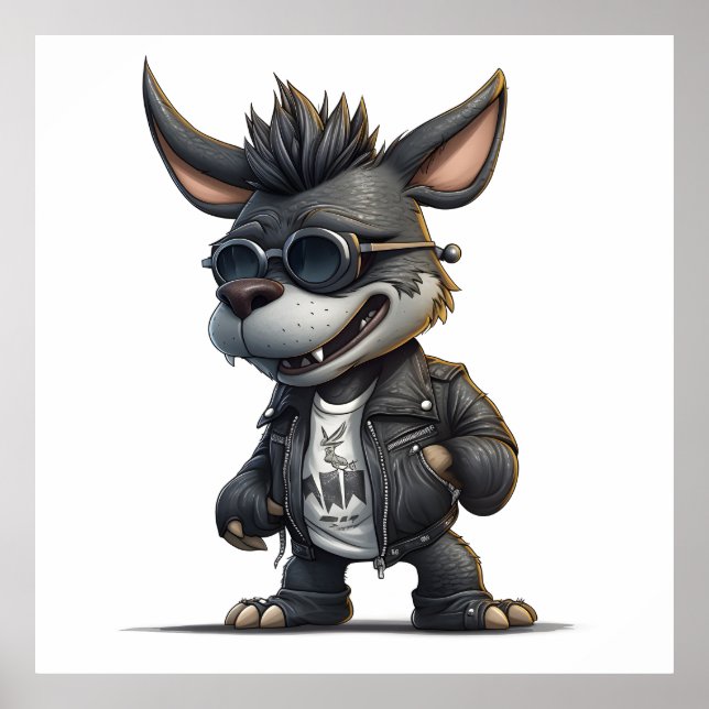 Affiche Héros d'Anime (Devant)