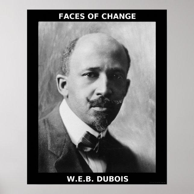 Affiche Héros du Mois de l'histoire des Noirs - W.E.B. DuB (Devant)