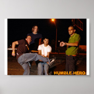 Affiche héros humble