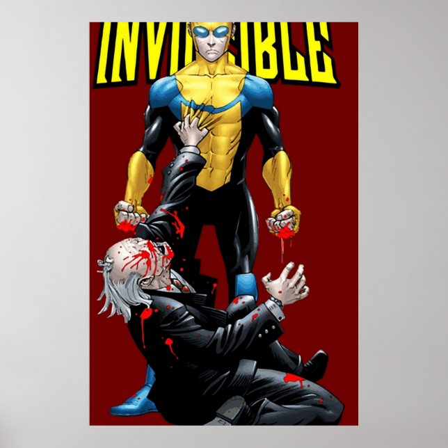 Affiche héros invincible (Devant)