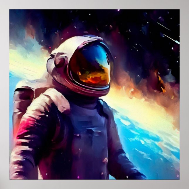 Affiche Héros spatial SF 1 (Devant)