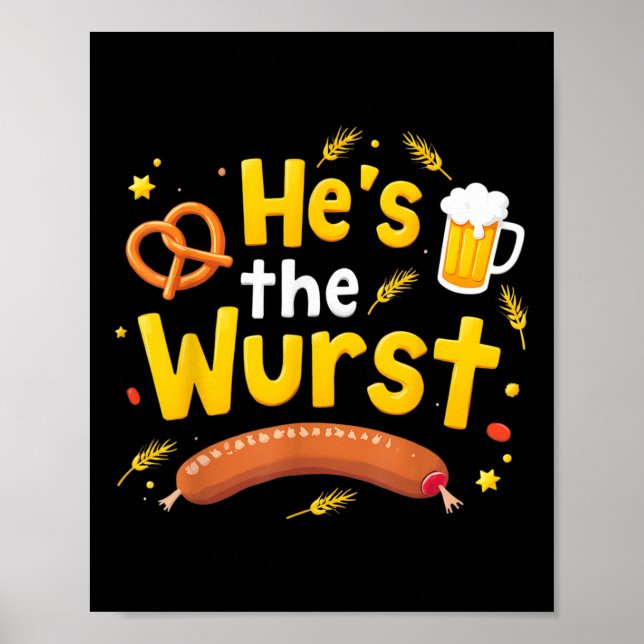Affiche Hes Wurst Funny Couples Correspondant Plaisanterie (Devant)