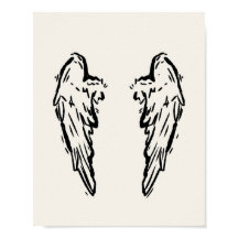 Affiche Heterochromia Angel Wings