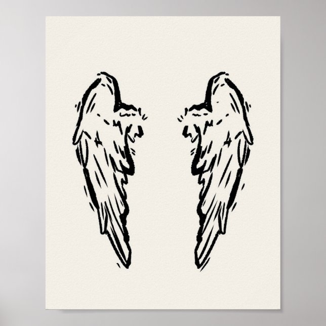 Affiche Heterochromia Angel Wings (Devant)