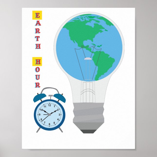 Affiche Heure de la Terre (Devant)