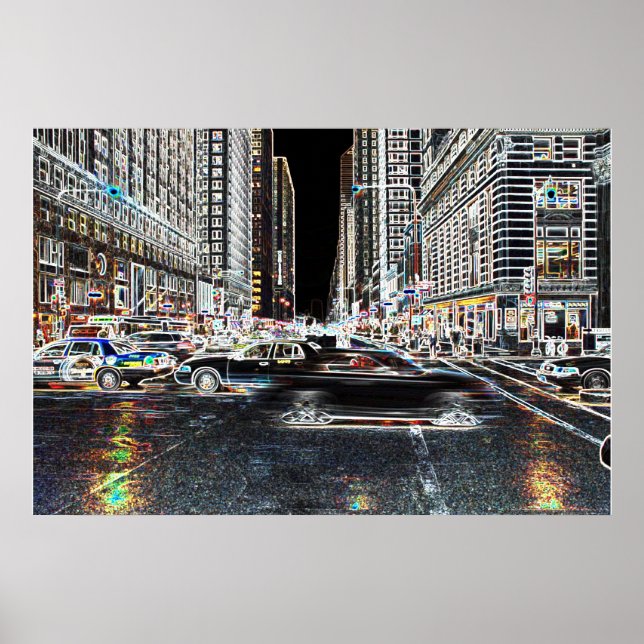 Affiche Heure de pointe (Devant)