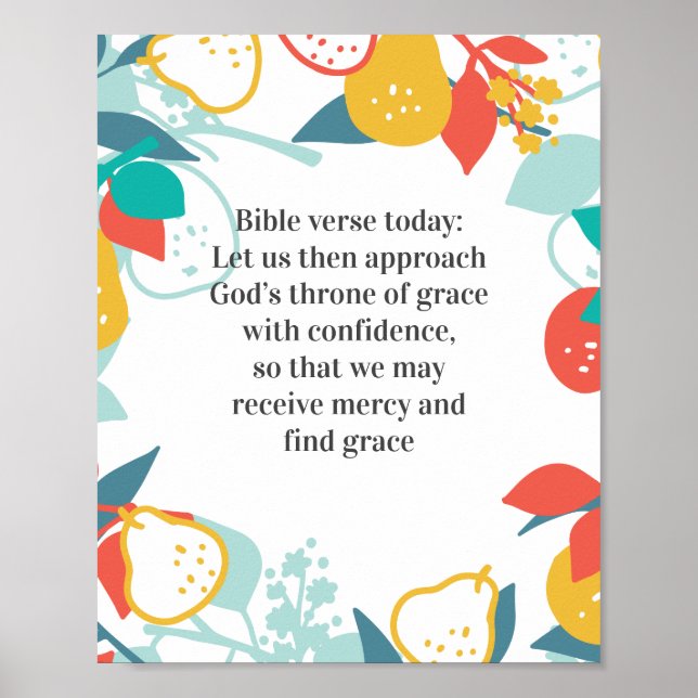 Affiche Heure de printemps douce modifiable (Devant)