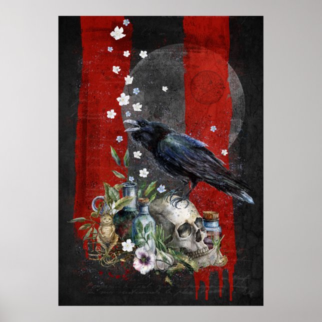 Affiche Heure du corbeau magique (Devant)