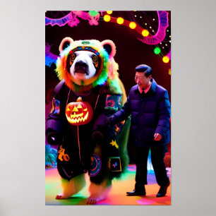 Affiche Heure du Parti communiste d'Halloween - Ken Gage A