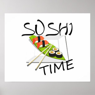 Affiche Heure du Sushi