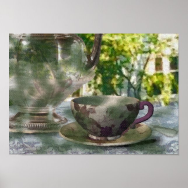 Affiche Heure du thé (Devant)