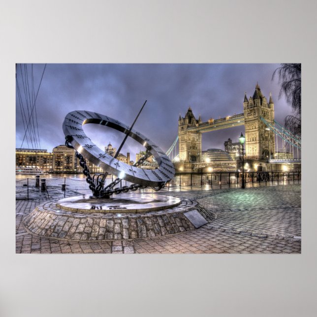 Affiche Heure Londres (Devant)