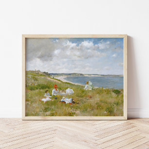 Affiche Heures de veille   William Merritt Chase