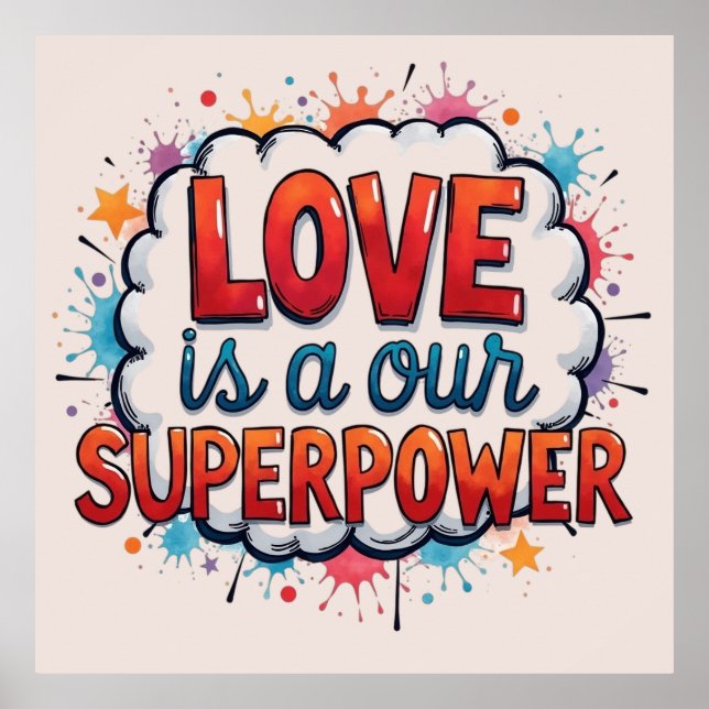 AFFICHE HEUREUSE SAINTE-VALENTIN ! (Devant)