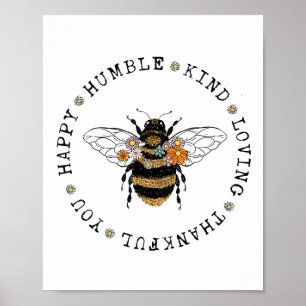 Affiche Heureux Abee Humble