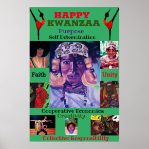 AFFICHE HEUREUX KAWANZAA