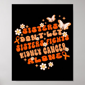Affiche Hey Cancer F U Drôle Chat Doigt d'Honneur Cancer