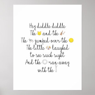 Affiche Hey Diddle Diddle
