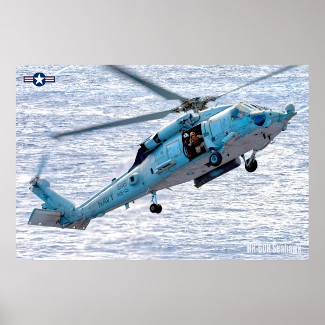 AFFICHE HH-60H SEAHAWK (Devant)