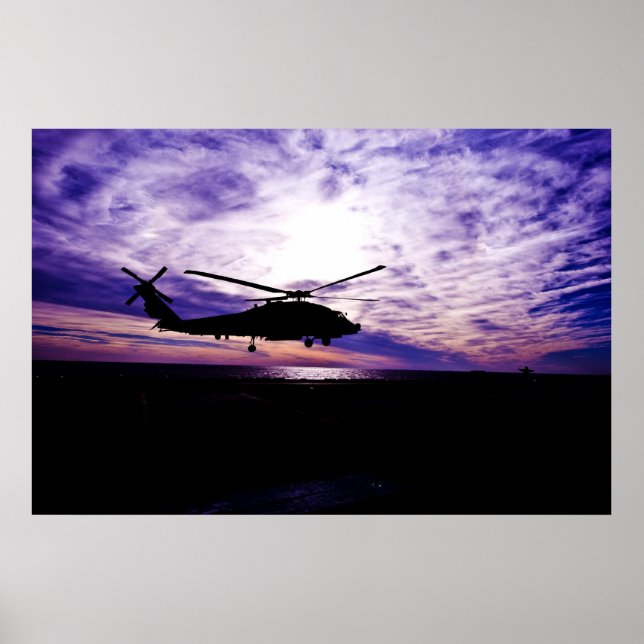 Affiche HH-60H Secourt Hawk (Devant)