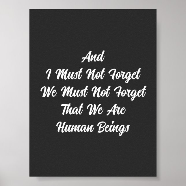 Affiche Hi Ren Êtres humains (Devant)