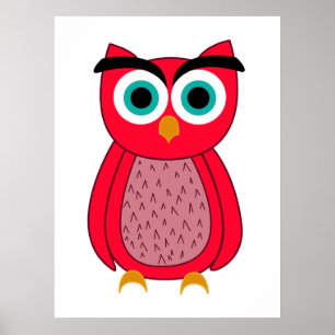 Affiche hibou