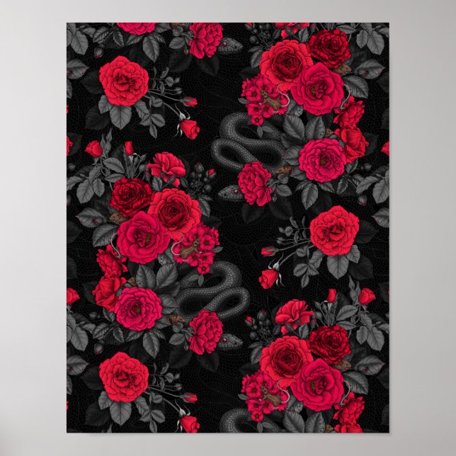 Affiche Hidden in the roses (Devant)