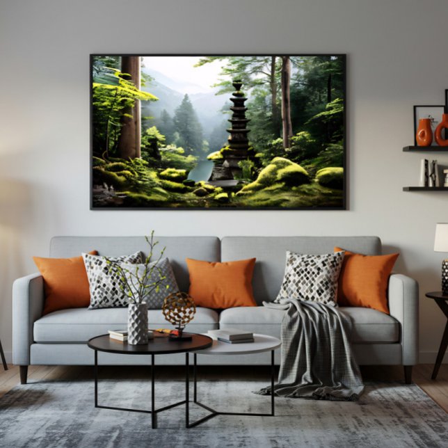 Affiche Hidden Temple (Créateur téléchargé)