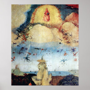 Affiche Hieronymus Bosch- Enfer, détail