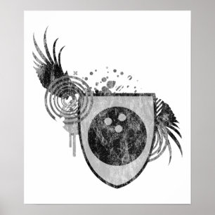 Affiche hifi bowling crest