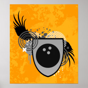 Affiche hifi bowling crest