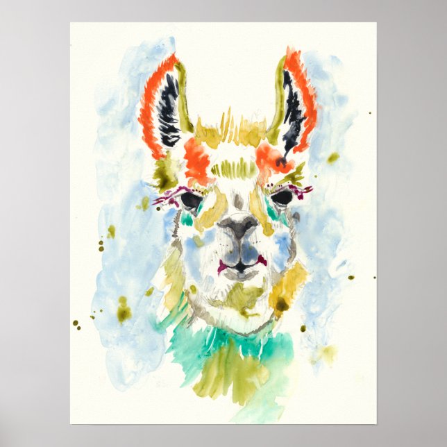 Affiche Hifi Llama - portrait (Devant)