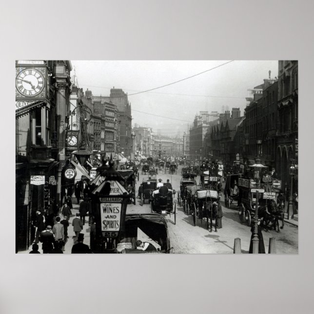 Affiche High Holborn, Londres, c.1890 (Devant)