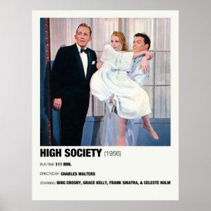 Affiche High Society 1956 Film alternatif