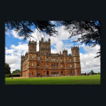 Affiche Highclere Castle Downton Abbey England UK<br><div class="desc">Highclere Castle the location for the filming of the TV and movie series Downton Abbey in Hampshire England United Kingdom photography by Andy Evans Photos</div>