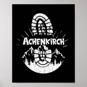 Affiche Hiker Achenkirch Tyrol Autriche Vacances