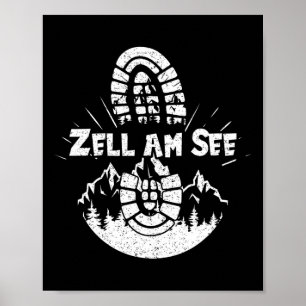 Affiche Hiker Zell Am Voir Sheimerburger Terrain Vacances