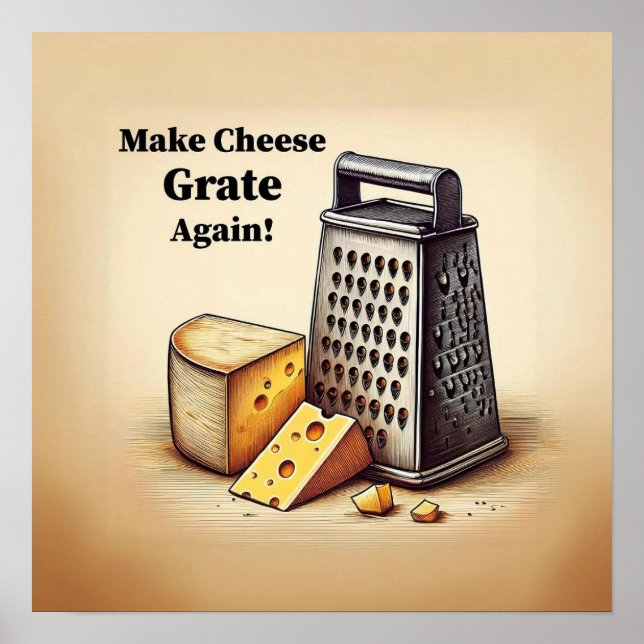 Affiche Hilarié Cheesy Politique (Devant)