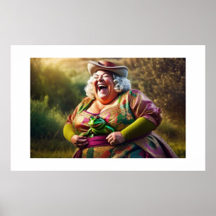 Affiche Hilda et sa grenouille