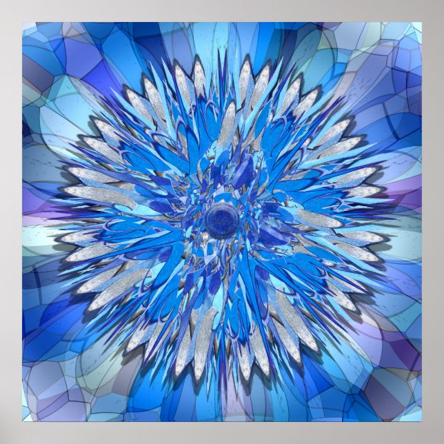 Affiche Hildegarde — Disque Floral (Devant)