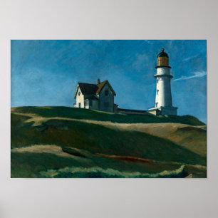 Affiche Hill Lighthouse   Edward Hopper