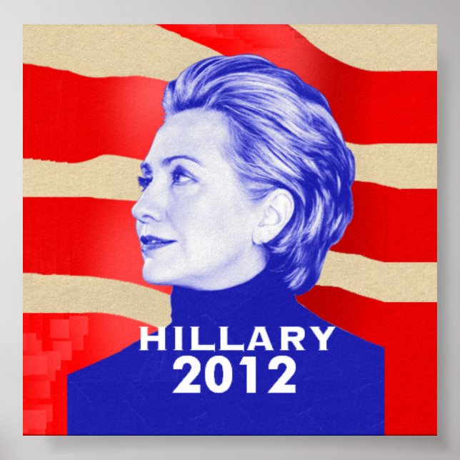 Affiche Hillary 2012 (Devant)