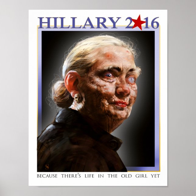 Affiche Hillary 2016 (Devant)