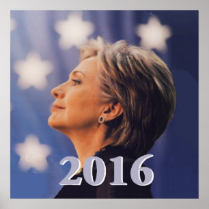 AFFICHE HILLARY 2016